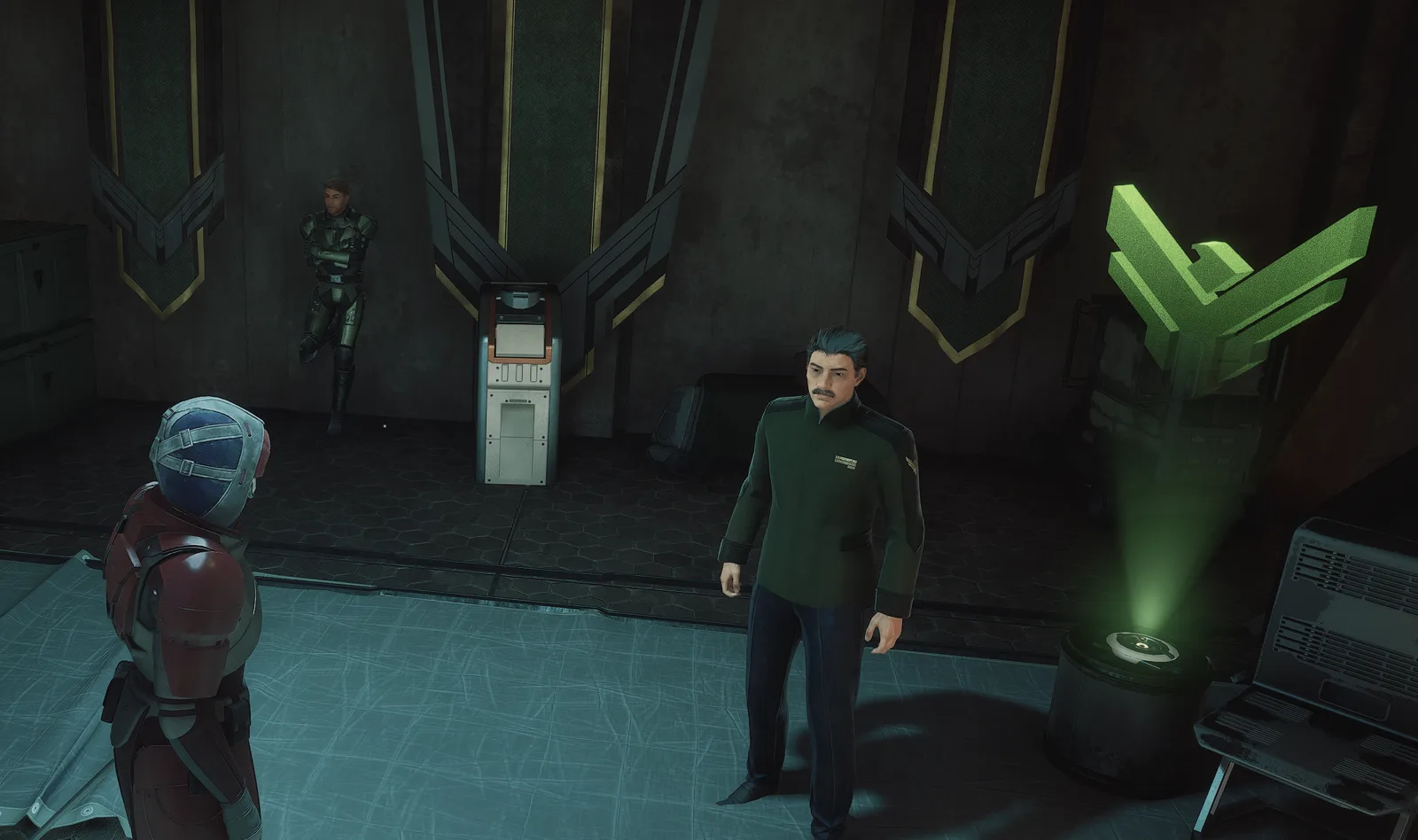 CHOAM Exchange terminal near the Helius Gate quartermaster